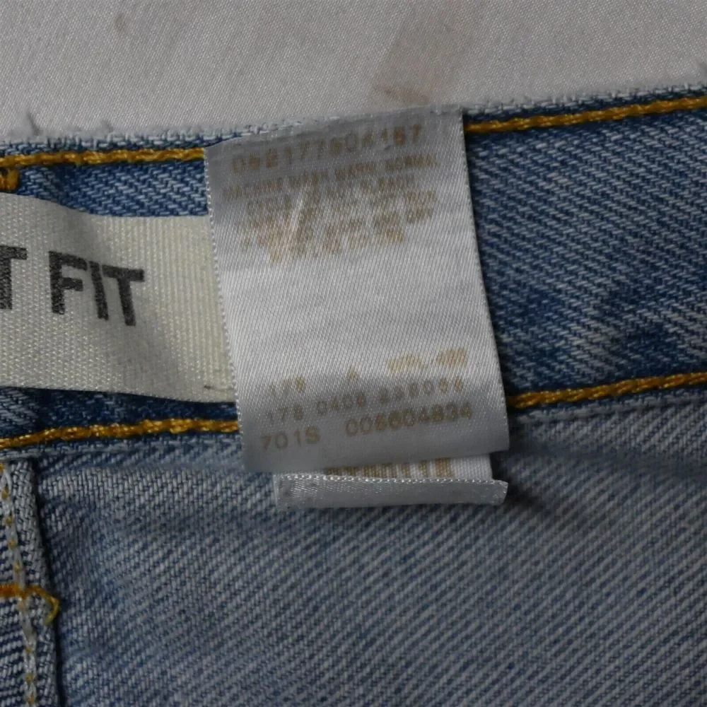 Levis 38x30 560‎ Comfort Fit Loose Tapered Light Stonewashed Mens Denim Jeans